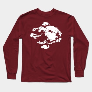 Avatar Map White Long Sleeve T-Shirt